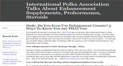 Desktop Screenshot of internationalpolka.com